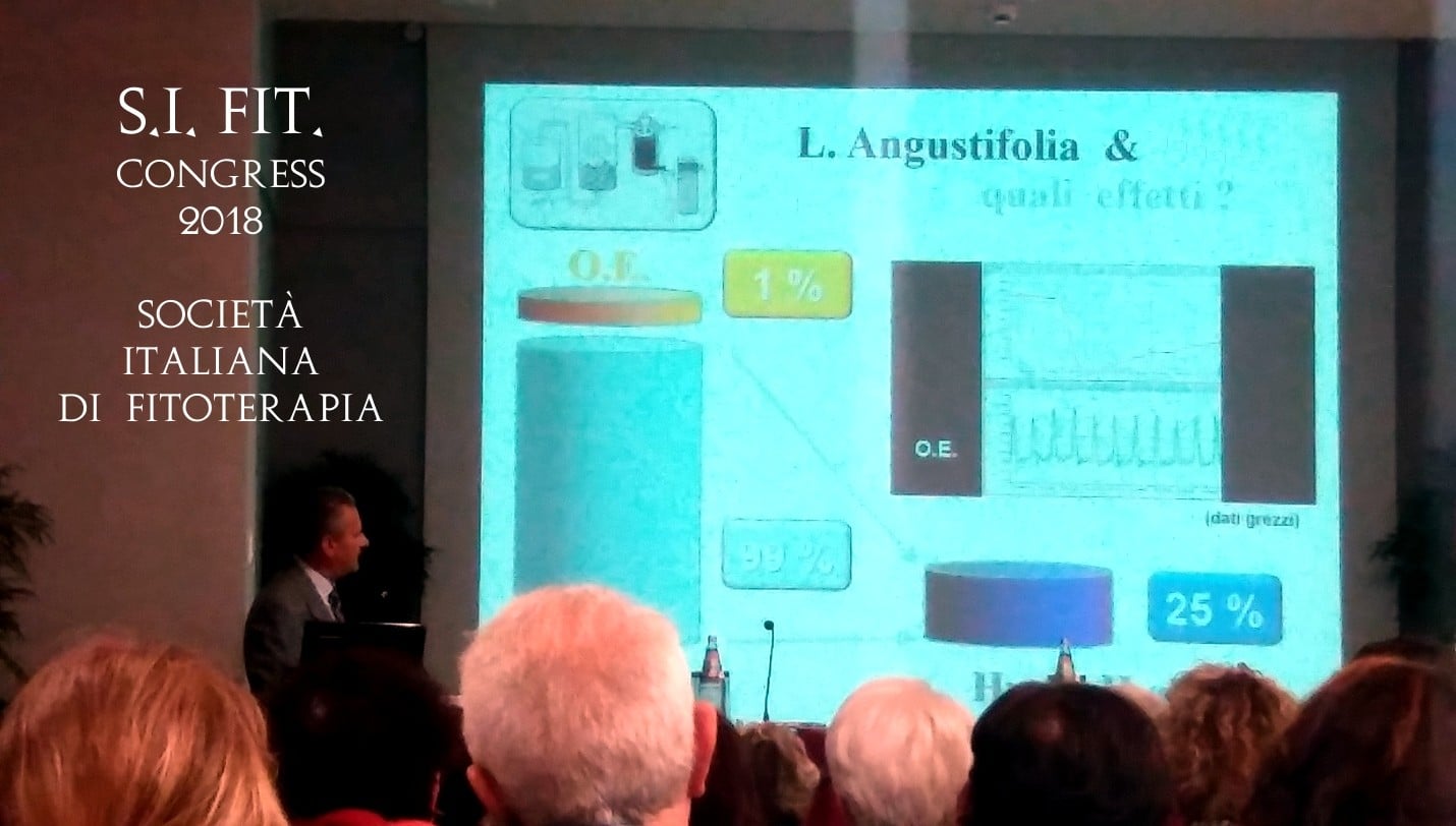 Lorenzo Domini at the national phytotherapy congress in Fiuggi
