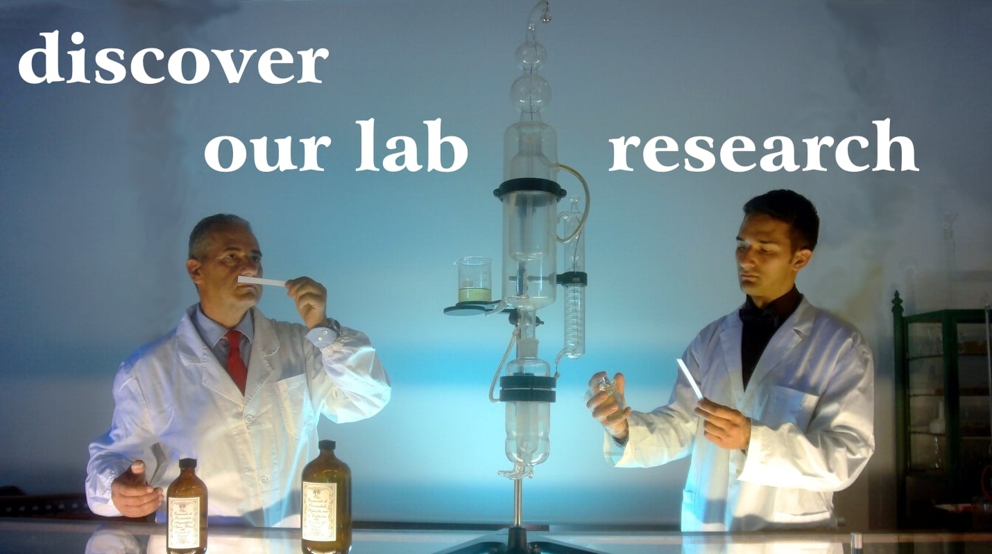 A research laboratory on the activity of essential oils