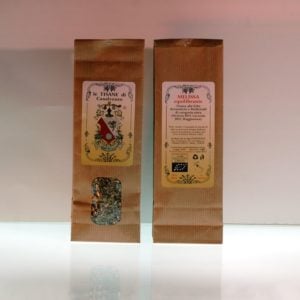 50g food paper bag for herbal tea mixture